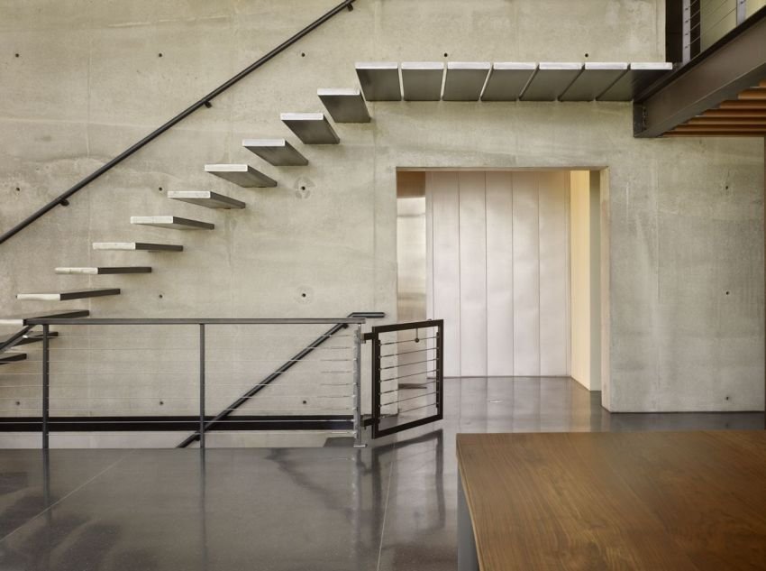 Stairs in the house to the second floor, photos and design features