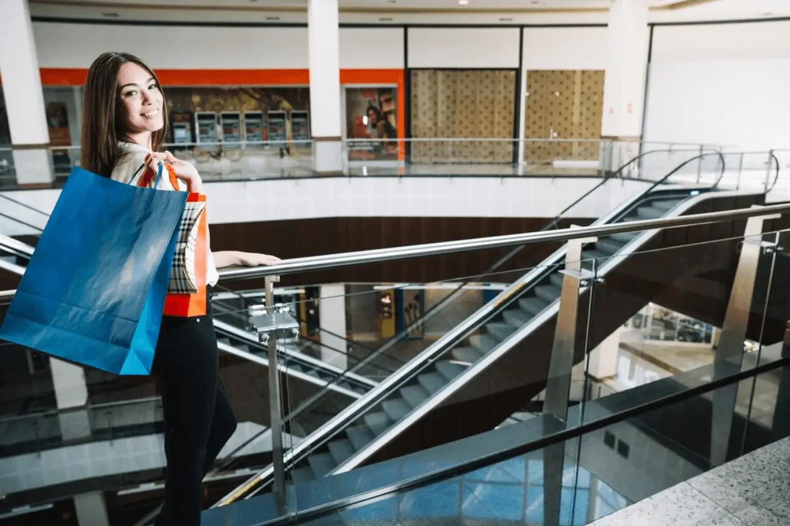 Shopping Mall Railing