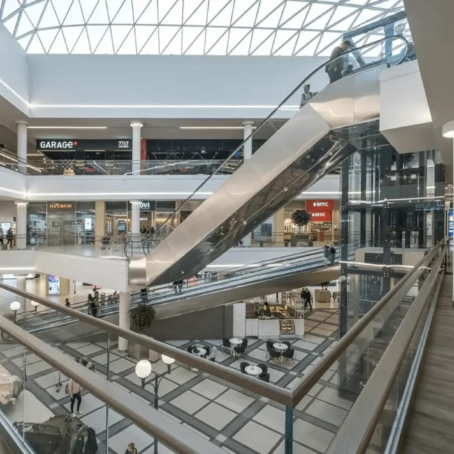 Shopping Mall Railing 2