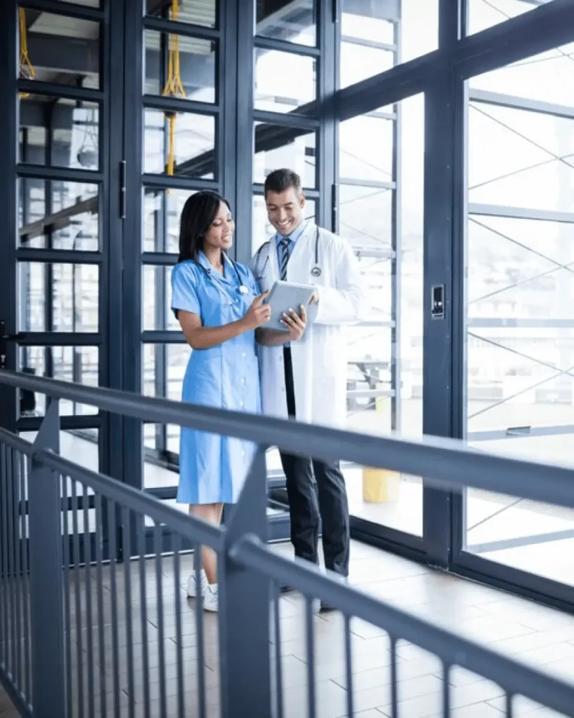 hospital railings