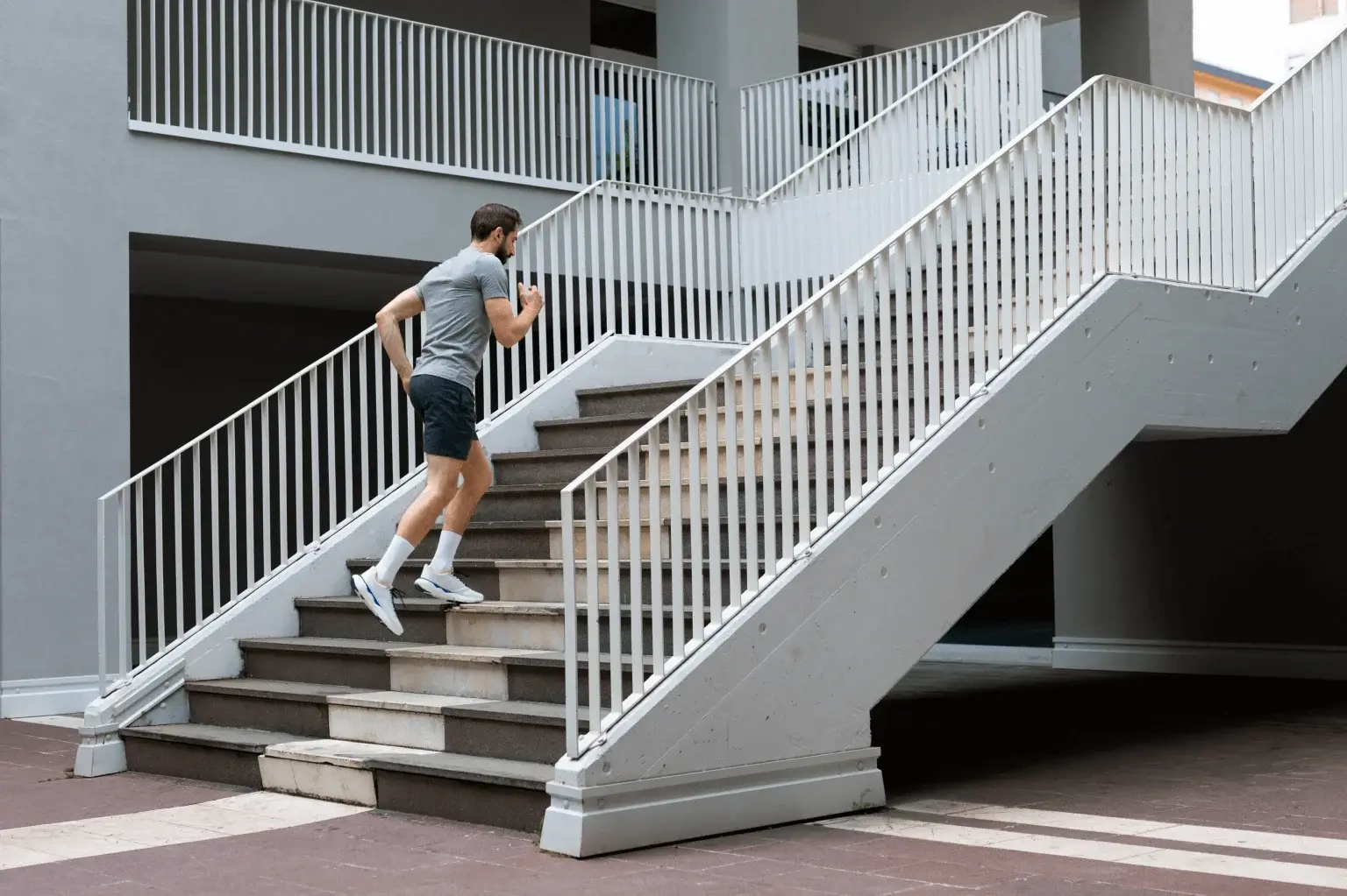 metal stair railing