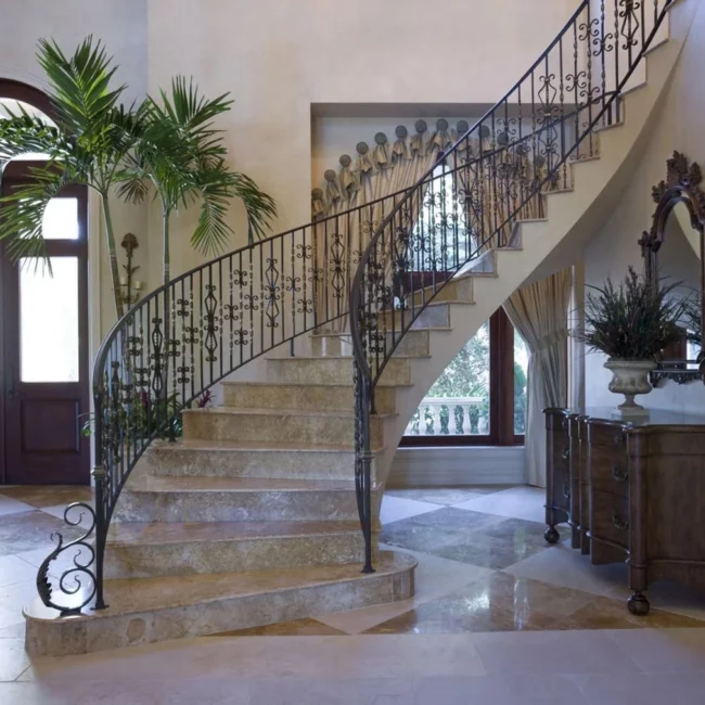 iron stair railing near me