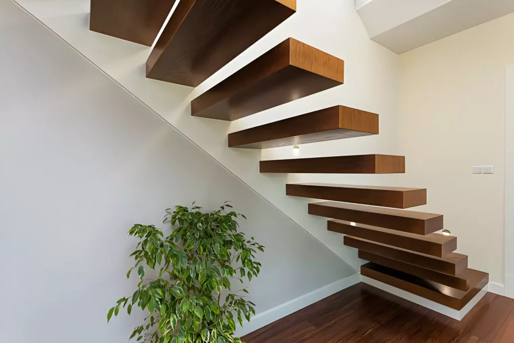 How are Floating Stairs Supported?