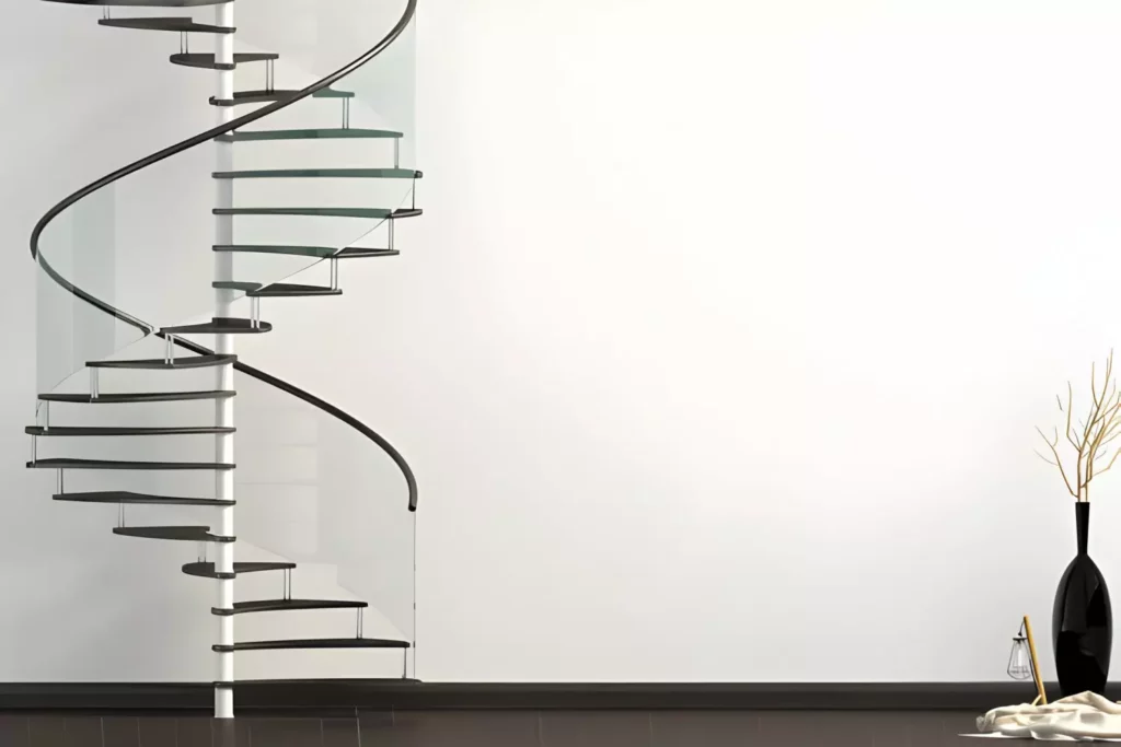 Spiral Floating Staircases