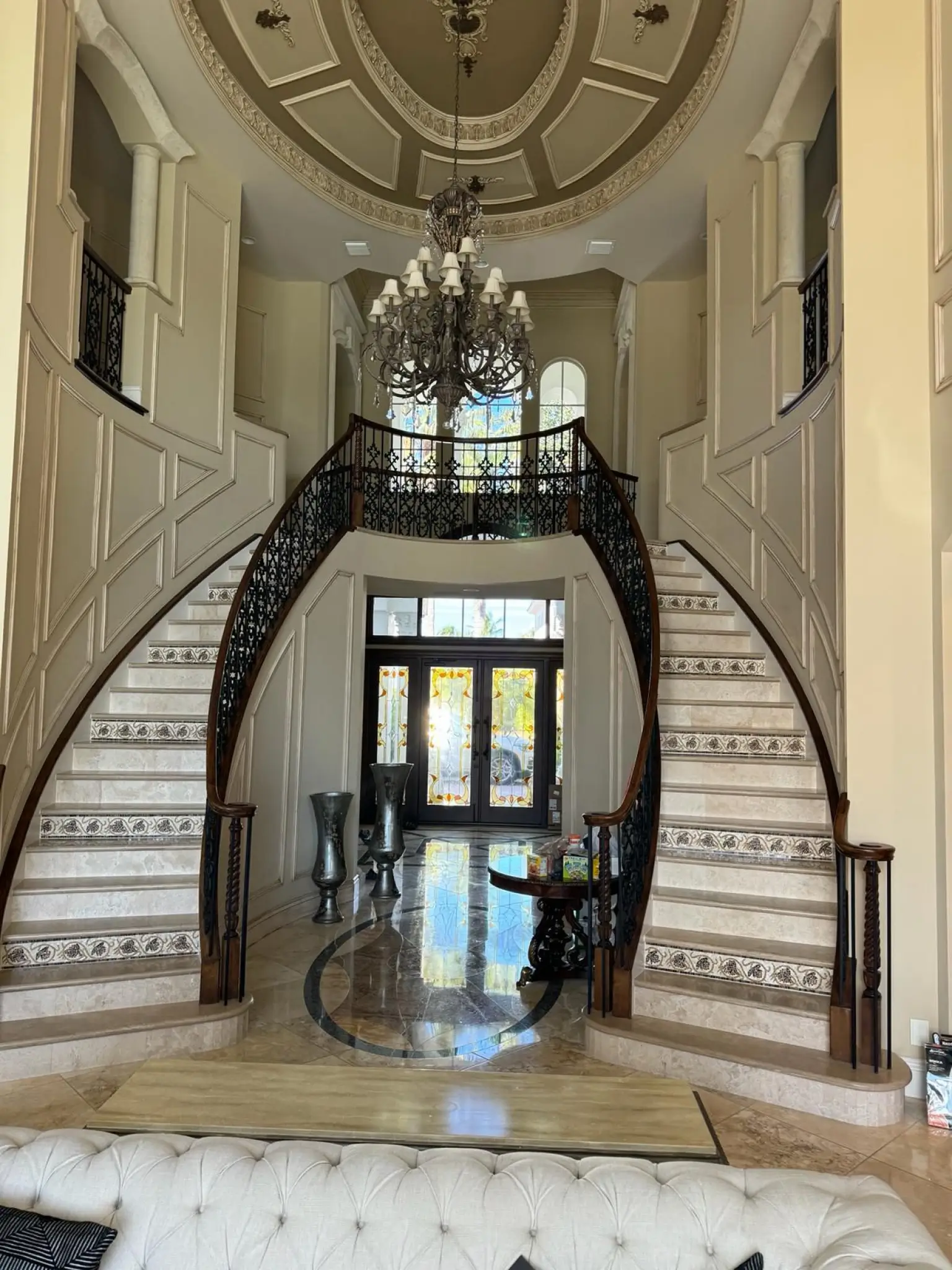 Curved Glass Railings