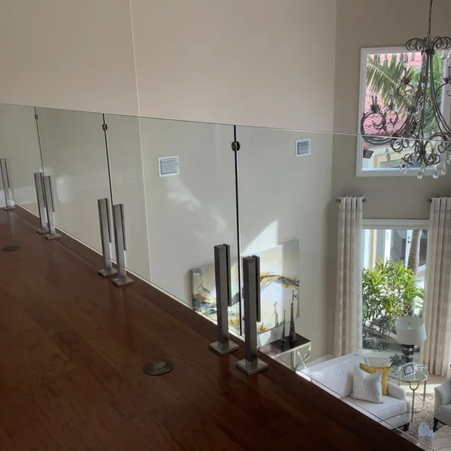 Glass Railing in Boca Raton