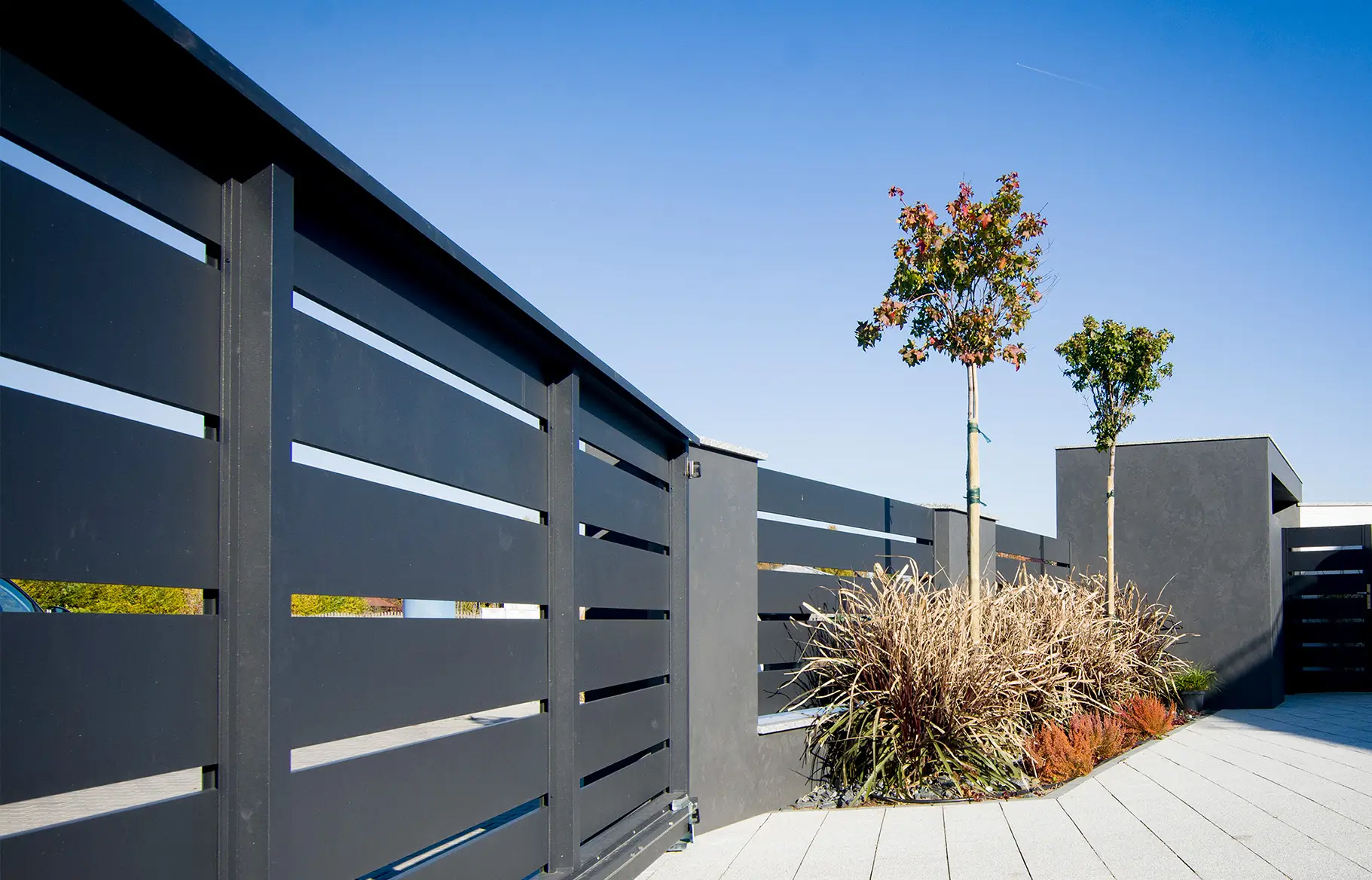 residential aluminum fence panels