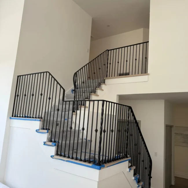 custom staircase railing