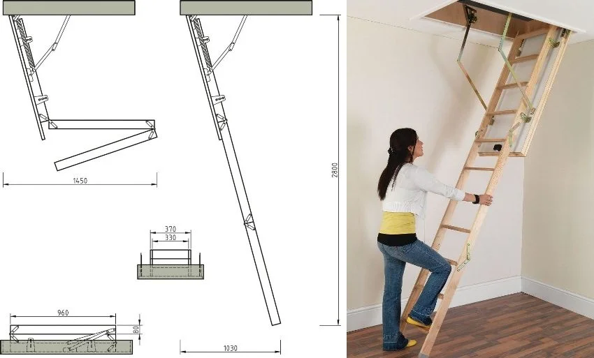 trap door for loft ladders 
