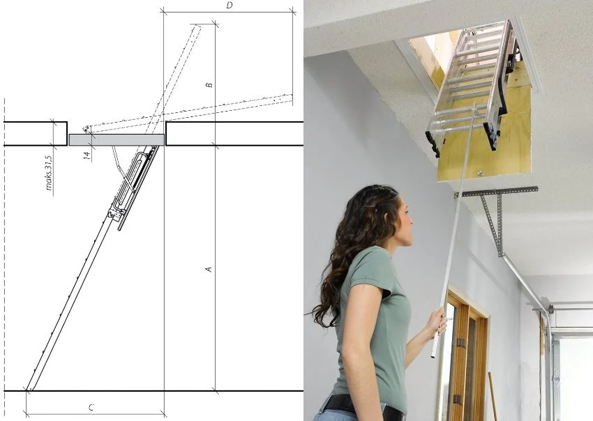 attic ladders