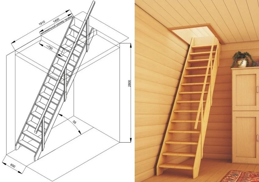 attic ladder