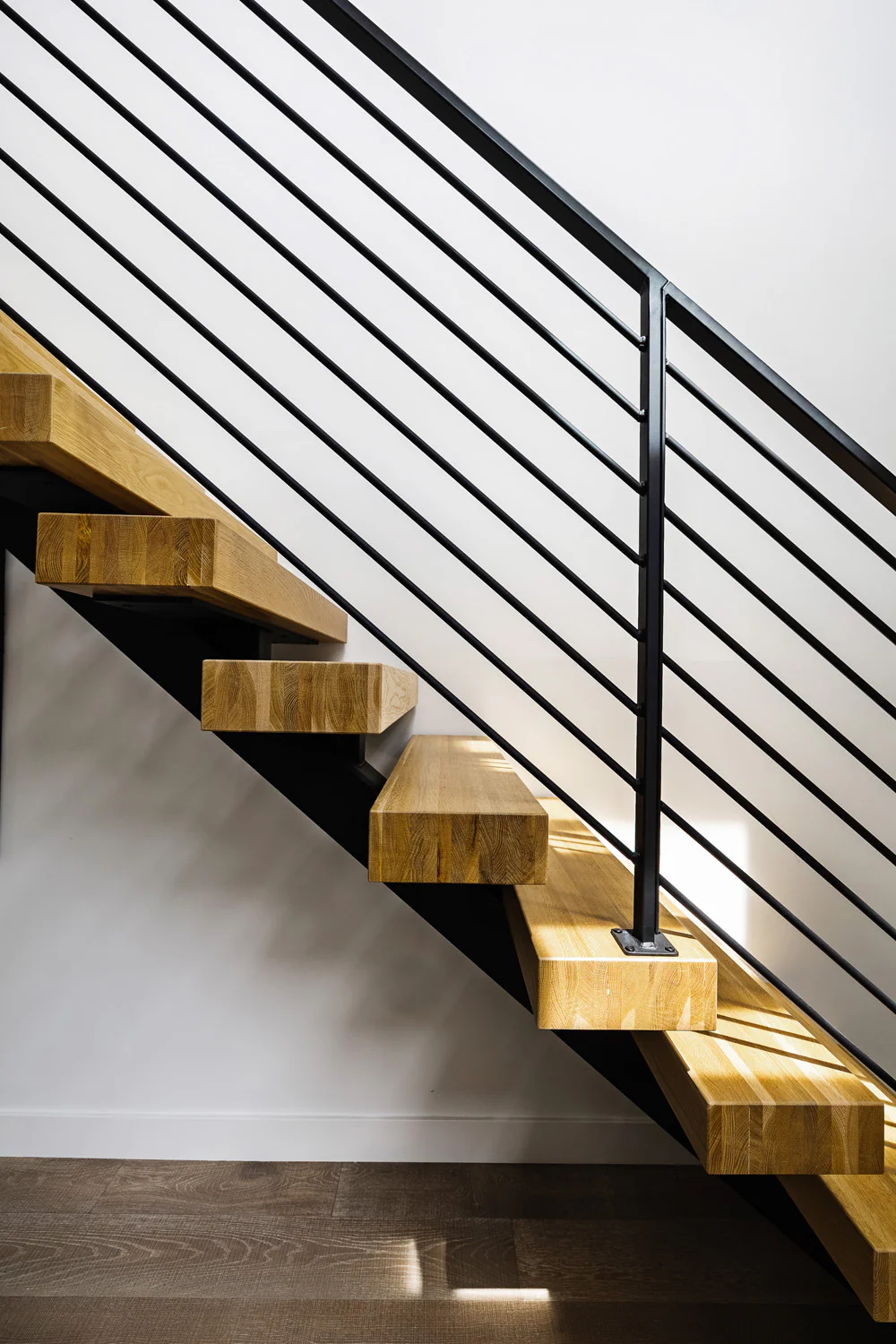 aluminum powder coated railing