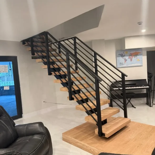 powder coated aluminum deck railing
