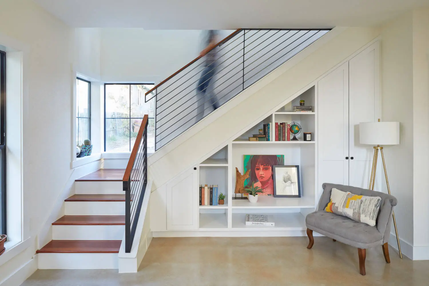 exterior stairs to second floor design