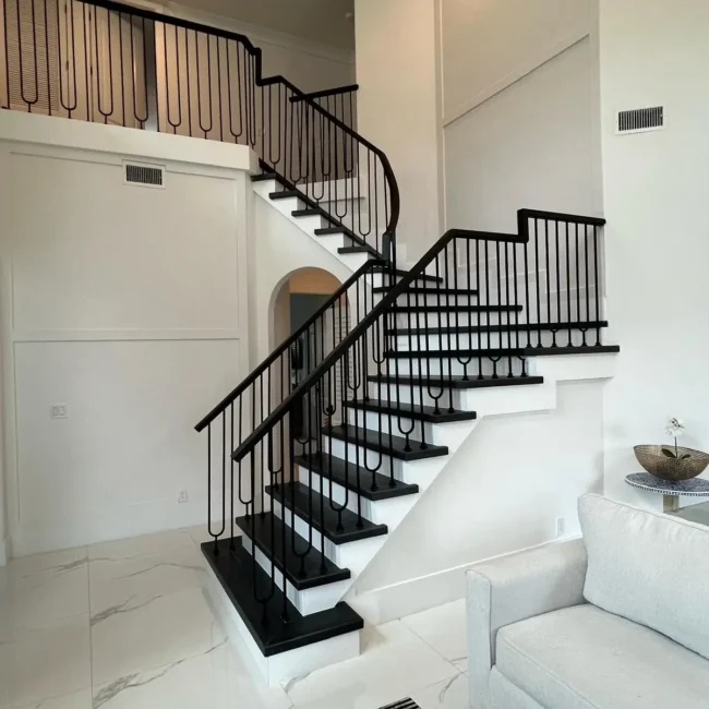 iron railing for stairs near me