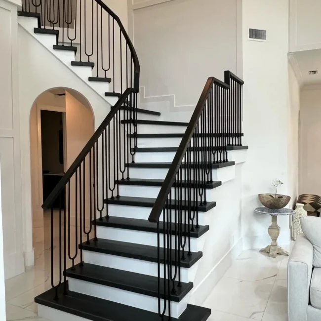 iron stair railing near me