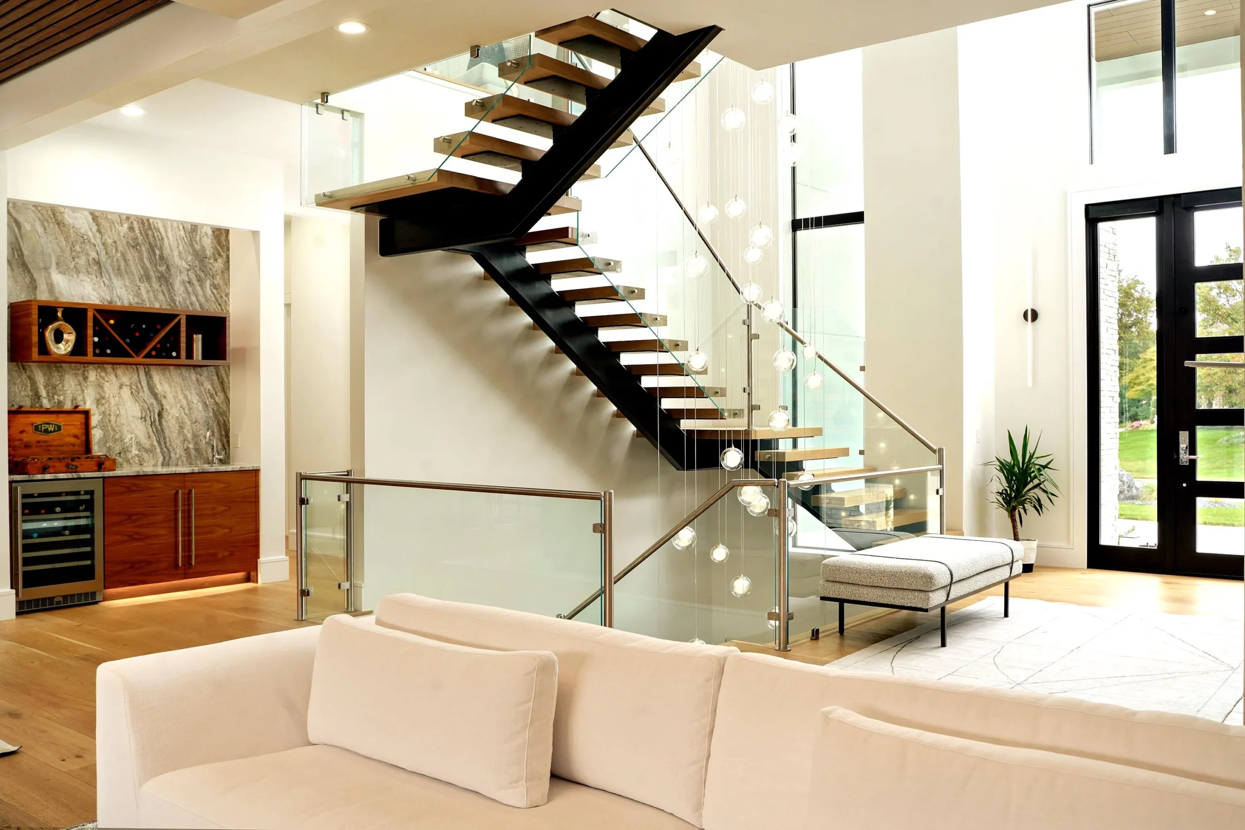 house stairs to second floor