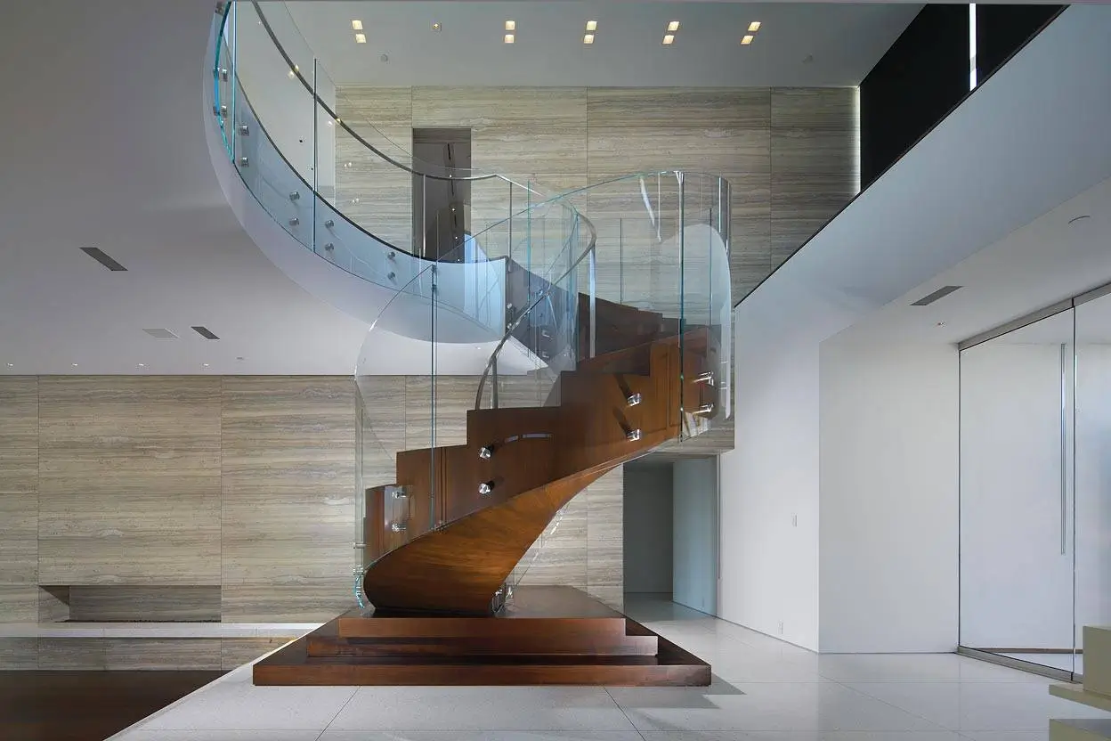 glass railing types