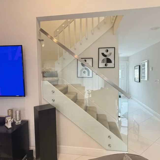 glass railings