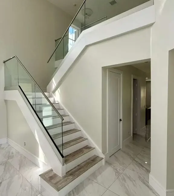 glass railing near me