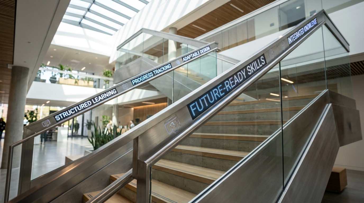 types of staircase railings