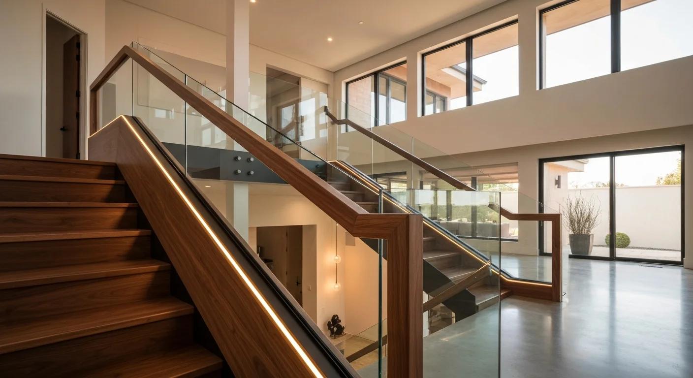 stair railing indoor