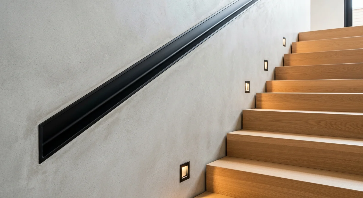 stair wall railing