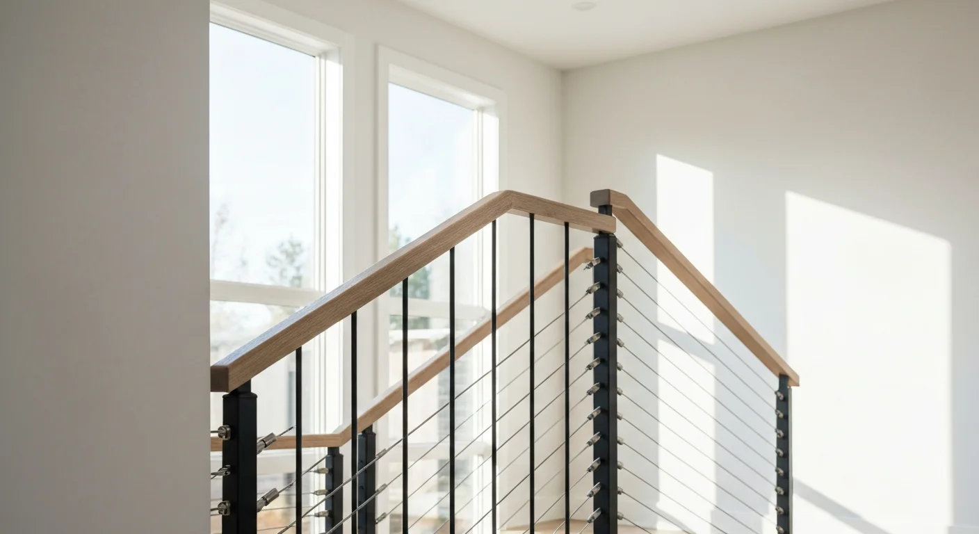 indoor railing ideas