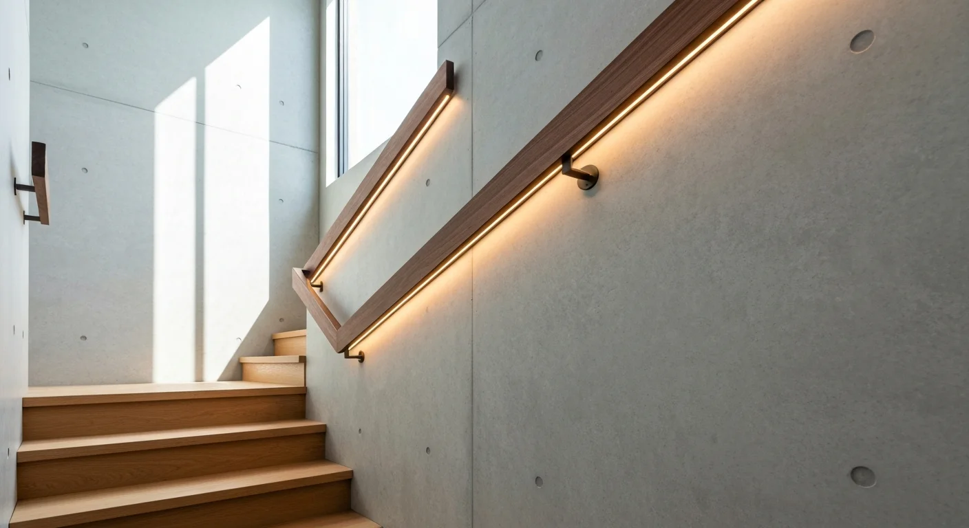 stair wall railing ideas