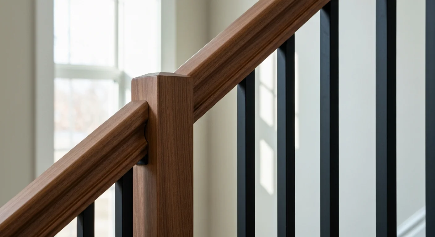 railing vs banister