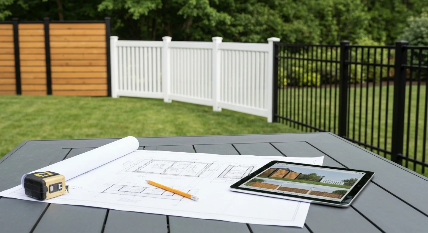 types of fences for homes