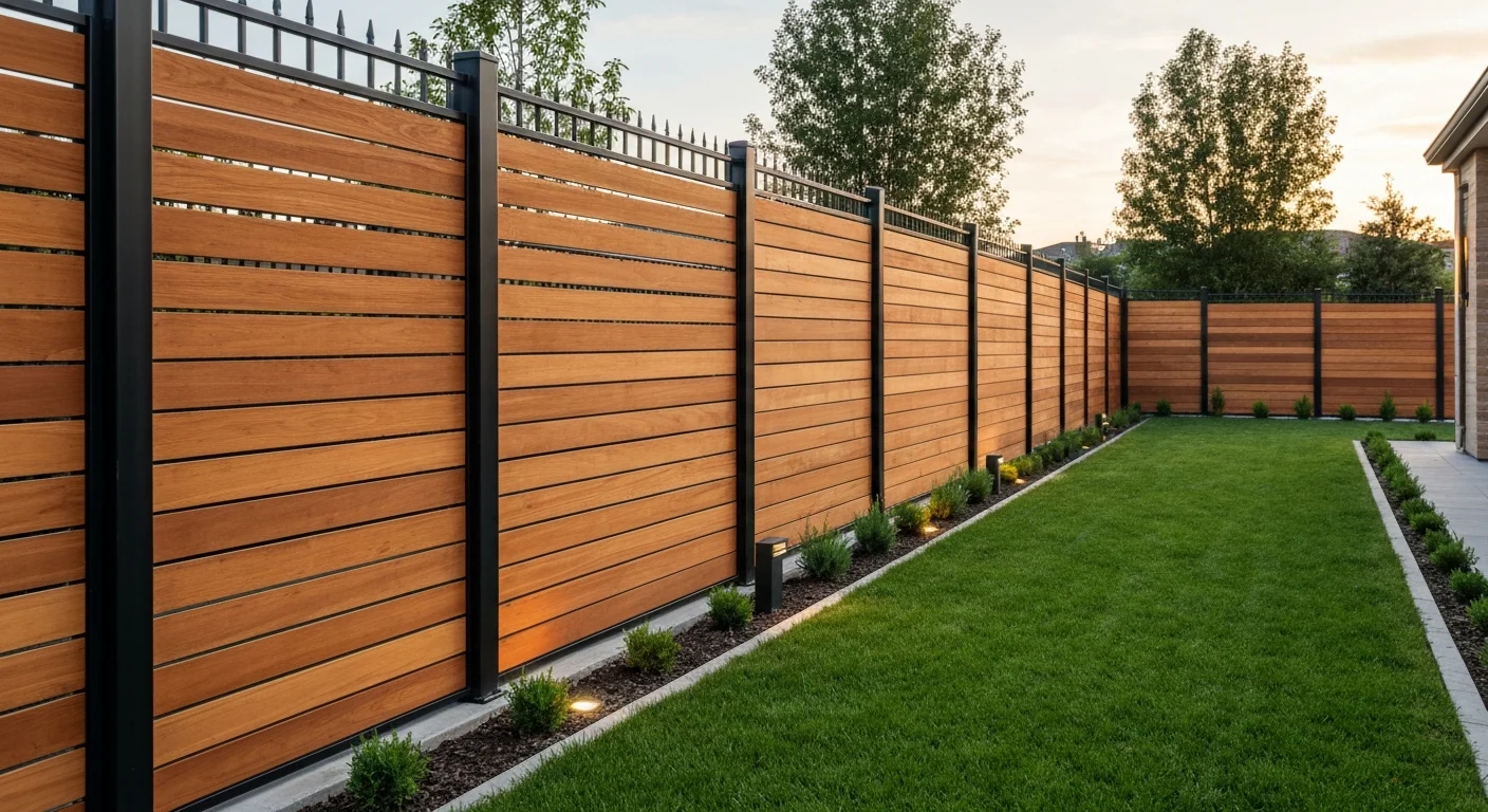 different fence styles
