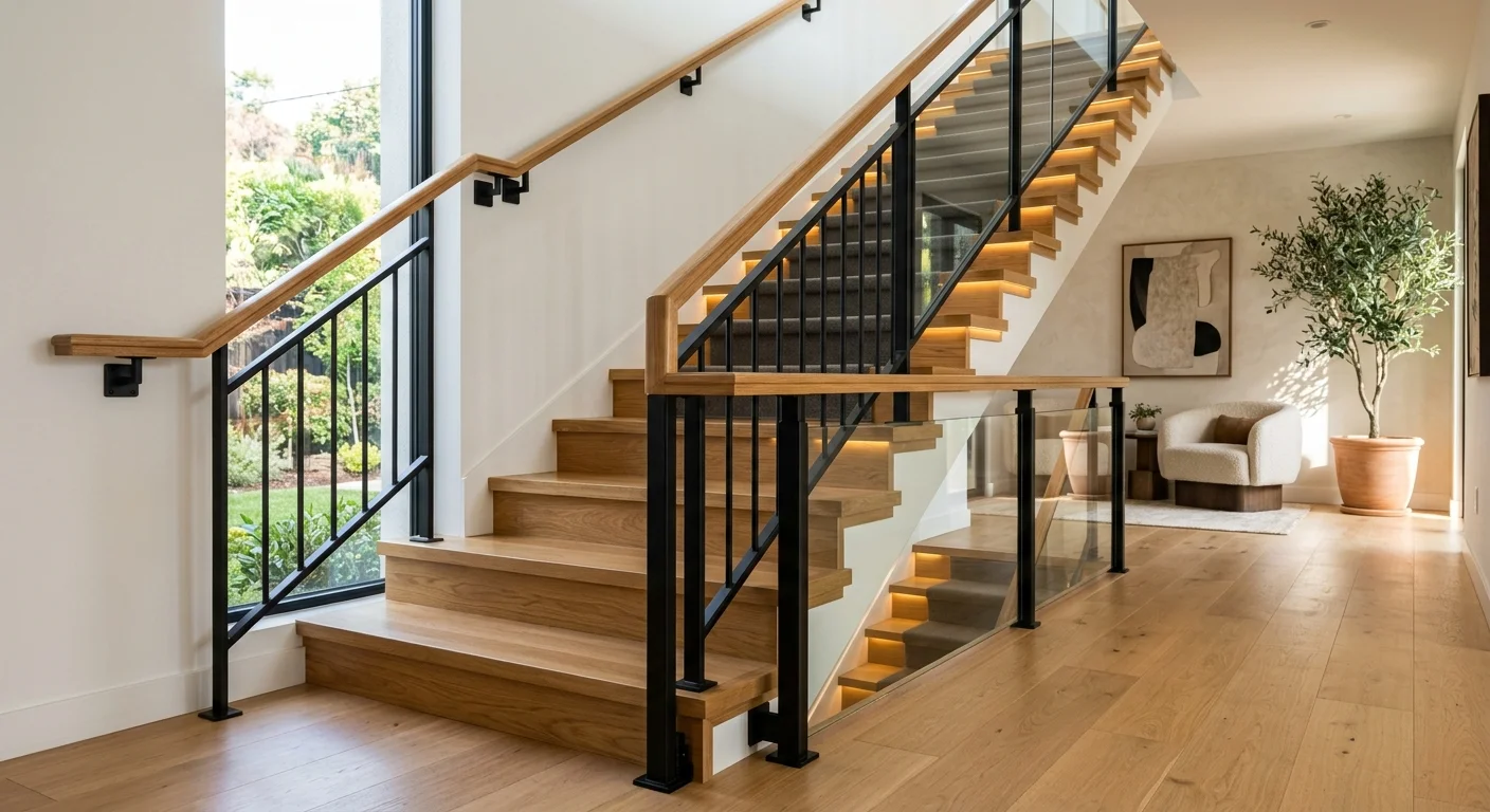 Installation Staircase Railing