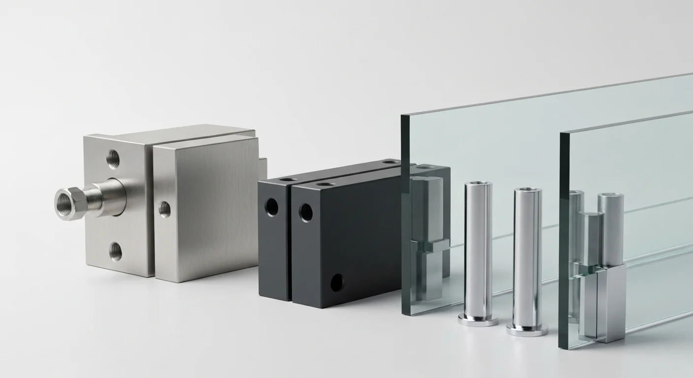 frameless glass railing hardware