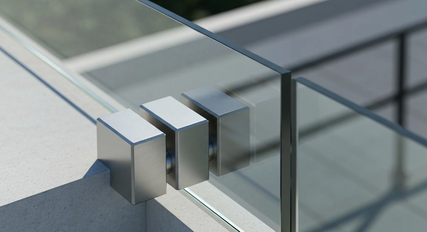 glass railing hardware