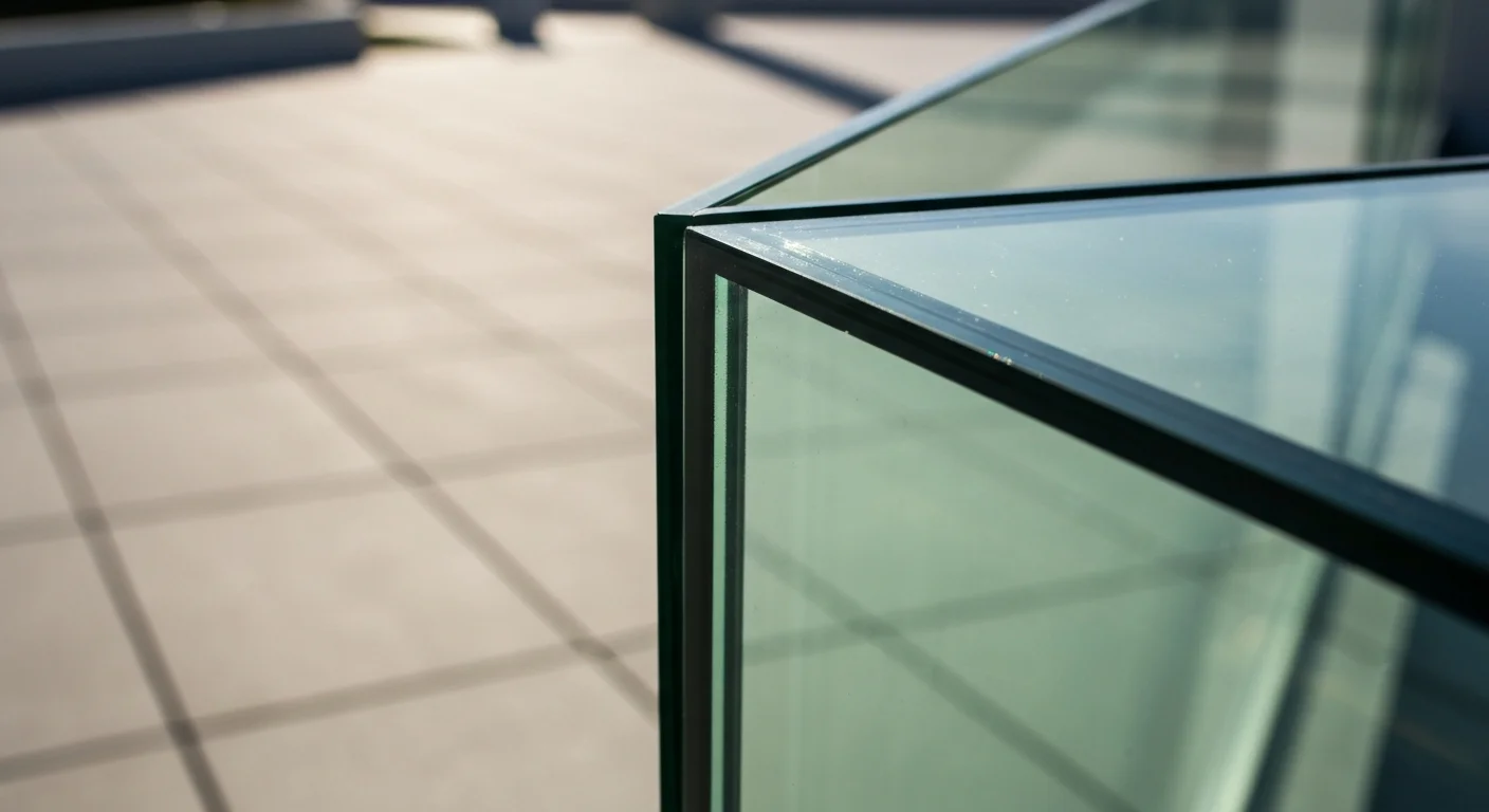glass railing thickness