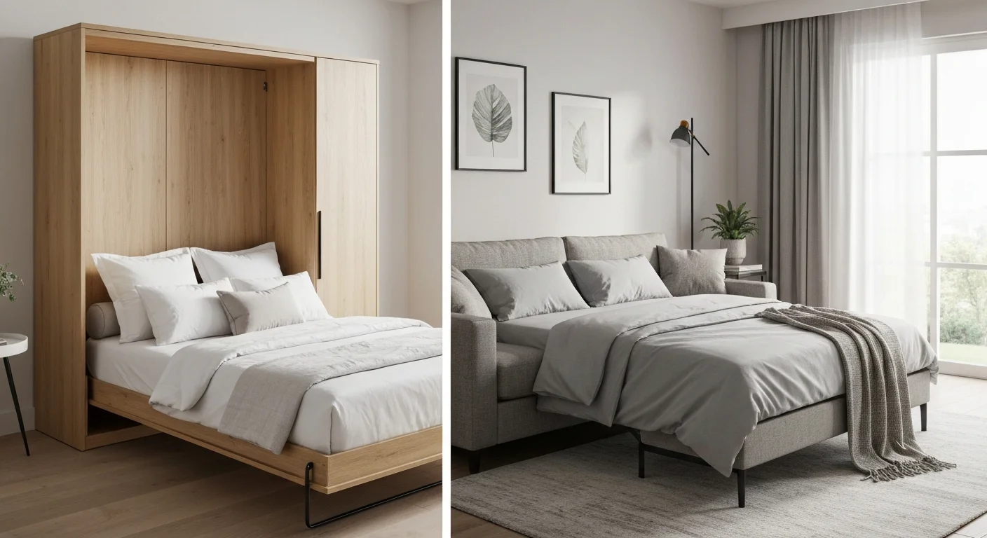 murphy bed vs sleeper sofa
