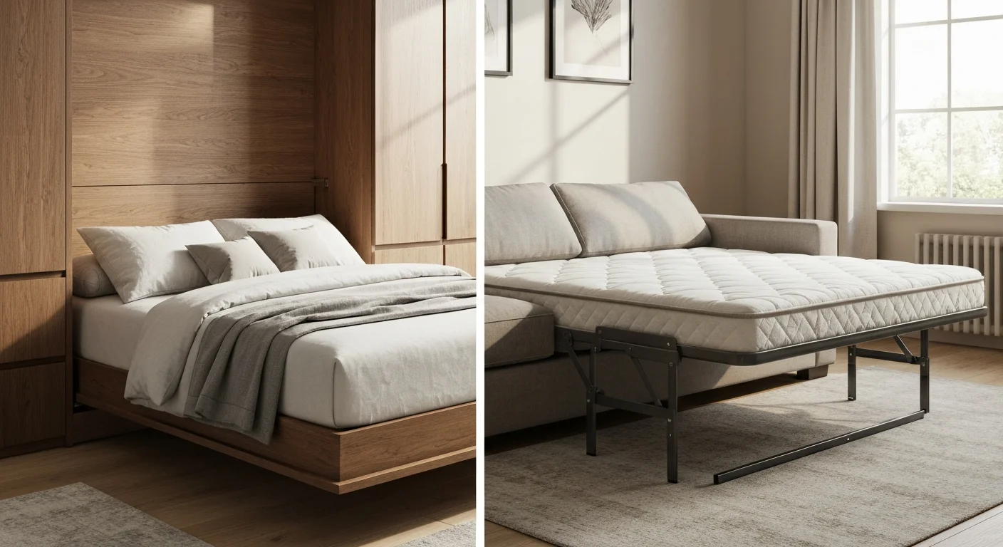murphy bed vs sleeper sofa