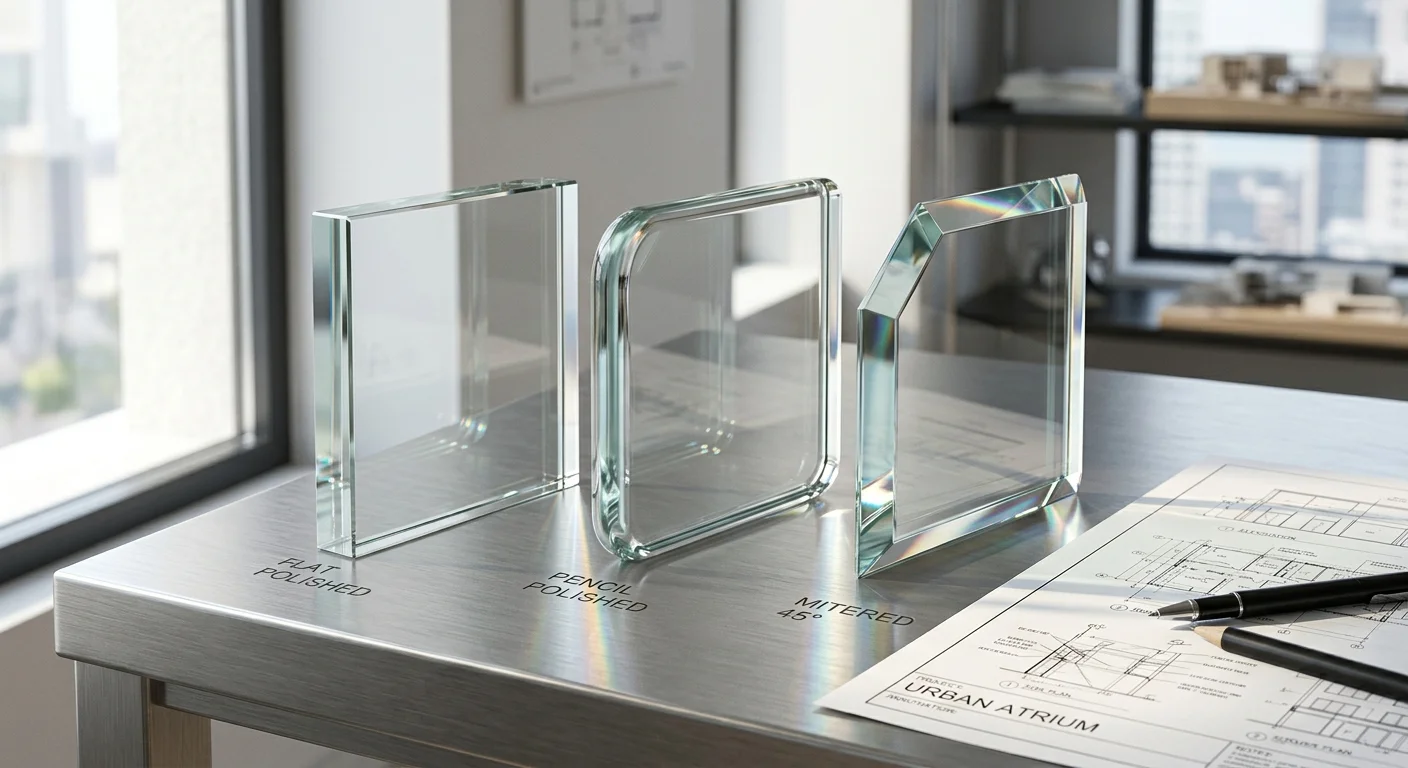 beveled glass edge