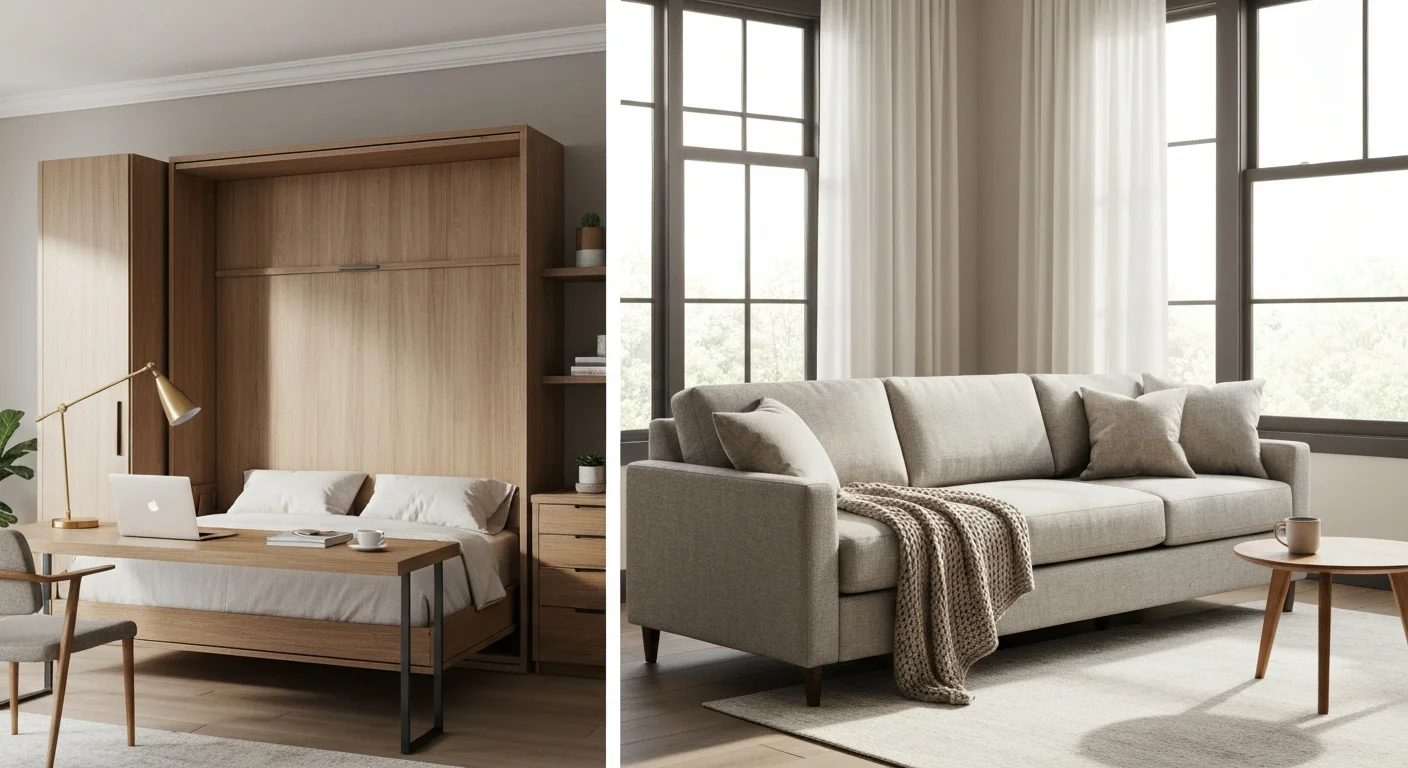 sleeper sofa vs murphy bed