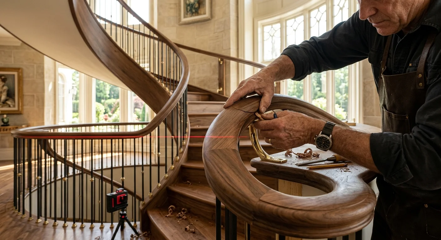 General Carpentry vs. Specialized Stair Railing Contractors