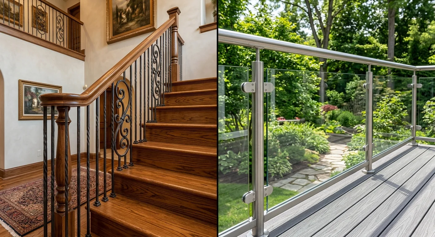 Selecting the Best Materials for Indoor vs. Outdoor Railings