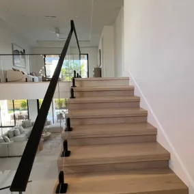 glass railing system
