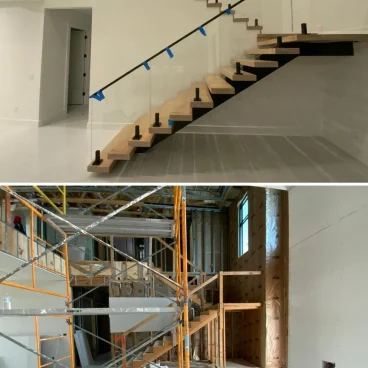 glass railing system