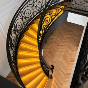 metal railing