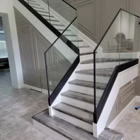 glass railing