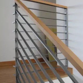 modern stair railing