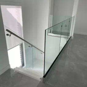glass railing