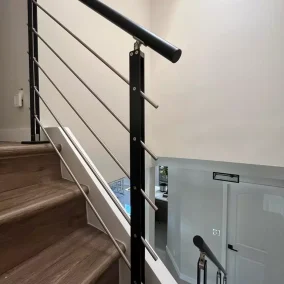 stainless steel stair