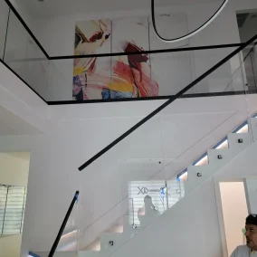 glass railing system near me